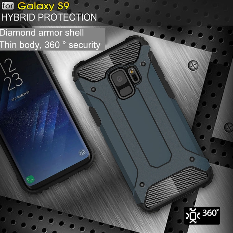 For Galaxy S9 TPU + PC 360 Degree Protection Shockproof Protective Back Case