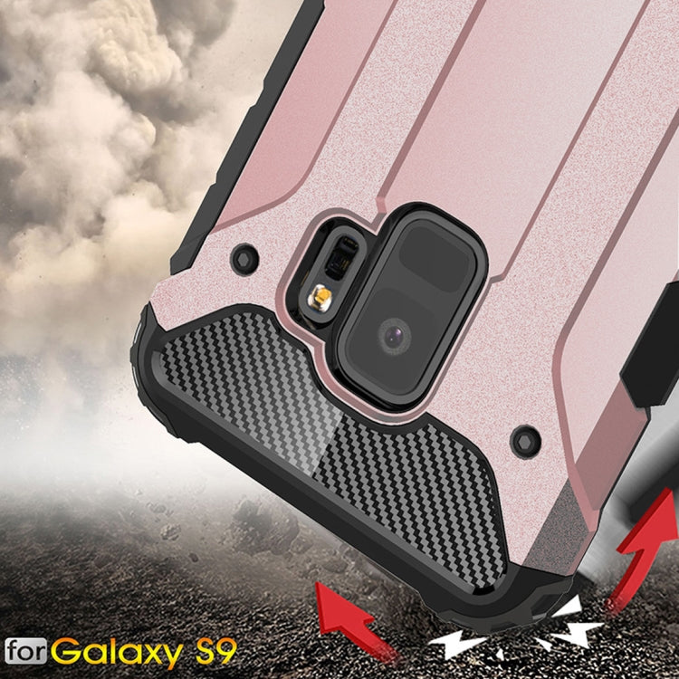 For Galaxy S9 TPU + PC 360 Degree Protection Shockproof Protective Back Case