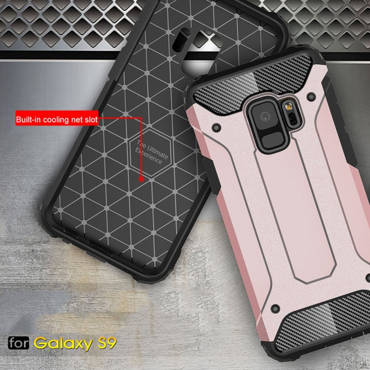For Galaxy S9 TPU + PC 360 Degree Protection Shockproof Protective Back Case