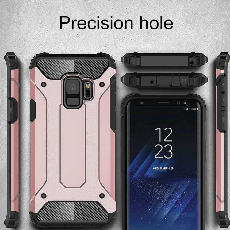 For Galaxy S9 TPU + PC 360 Degree Protection Shockproof Protective Back Case