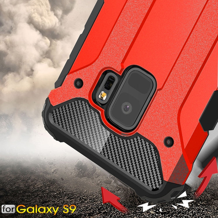 For Galaxy S9 TPU + PC 360 Degree Protection Shockproof Protective Back Case
