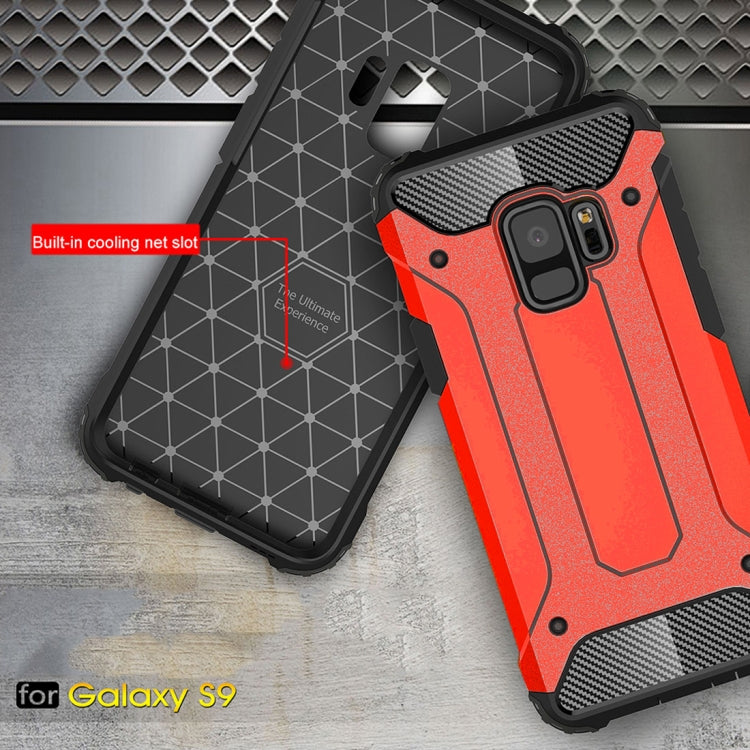 For Galaxy S9 TPU + PC 360 Degree Protection Shockproof Protective Back Case