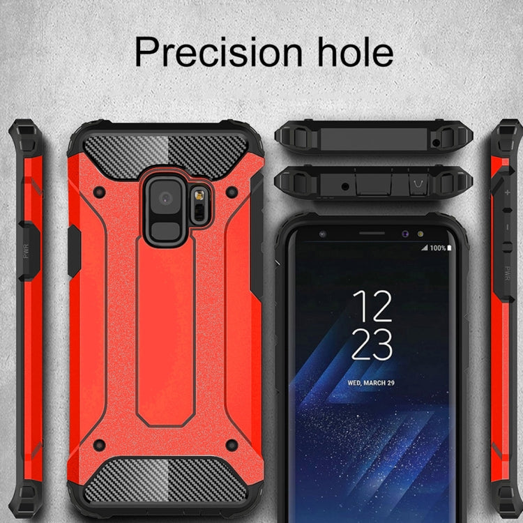 For Galaxy S9 TPU + PC 360 Degree Protection Shockproof Protective Back Case