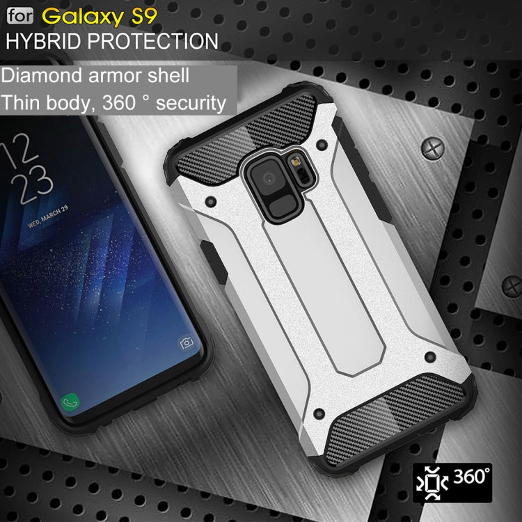 For Galaxy S9 TPU + PC 360 Degree Protection Shockproof Protective Back Case