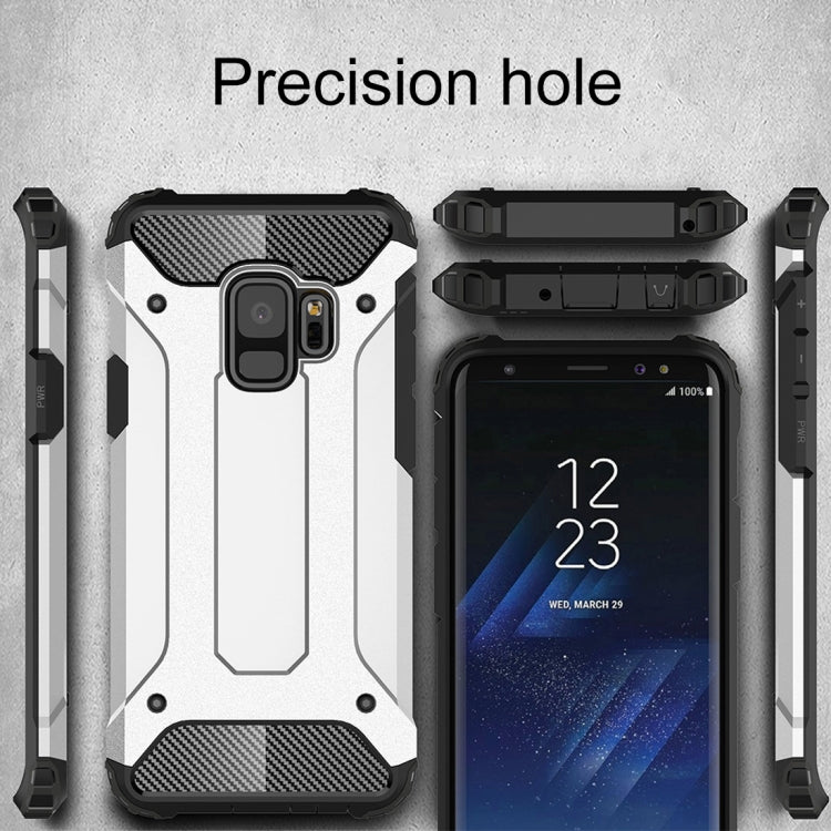 For Galaxy S9 TPU + PC 360 Degree Protection Shockproof Protective Back Case