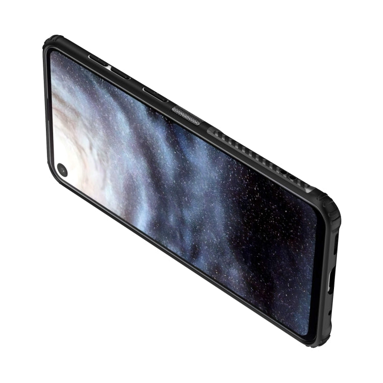Shockproof Car Magnetic Case with 360 Degree Gold Armor Ring for Galaxy A60