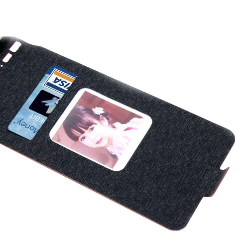 For Galaxy Note 7 / N930 Vertical Flip Leather Case with Card Slot & Photo Frame