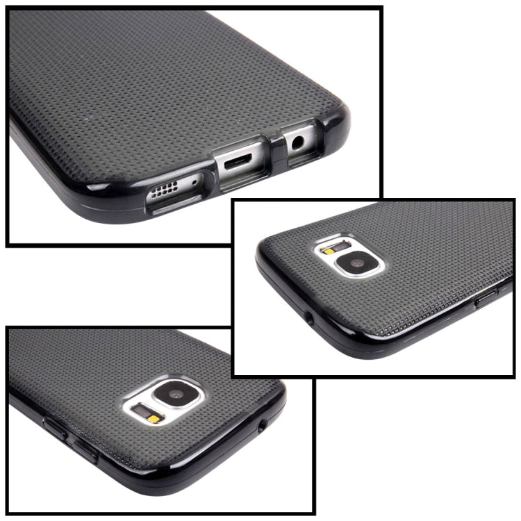 For Galaxy S7 / G930 Knit Texture TPU Protective Case