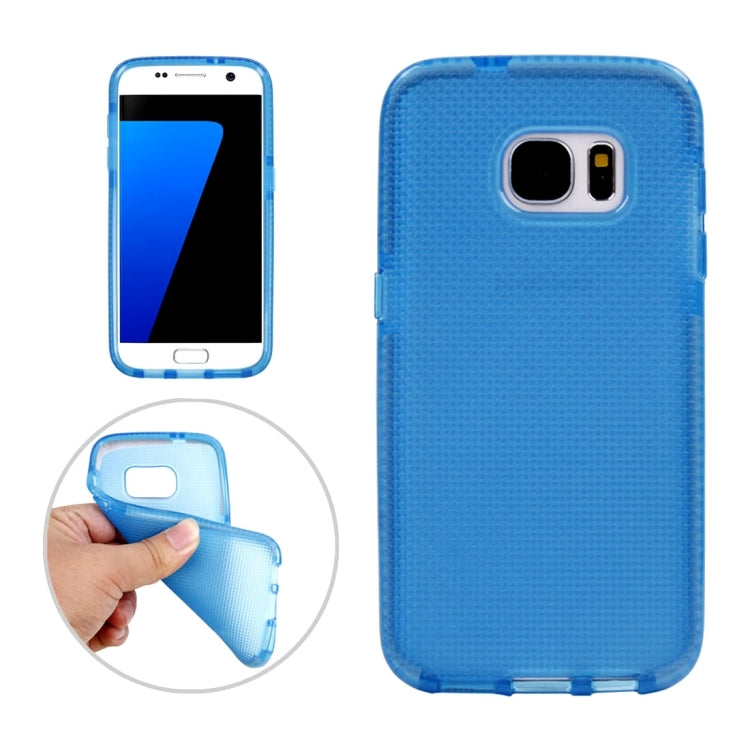 For Galaxy S7 / G930 Knit Texture TPU Protective Case