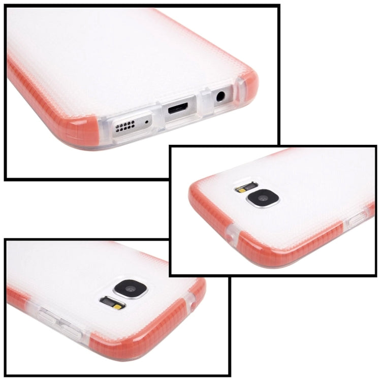 For Galaxy S7 / G930 Knit Texture TPU Protective Case