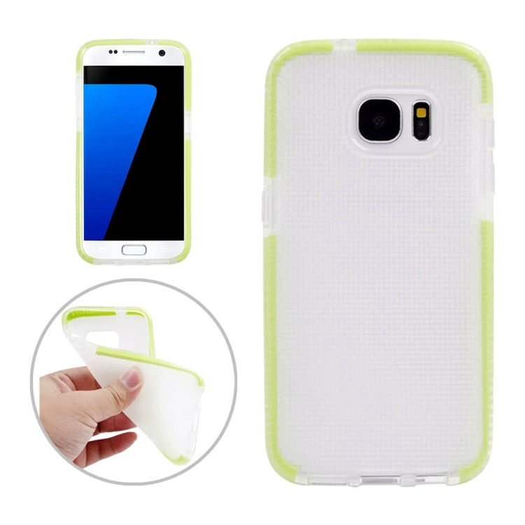 For Galaxy S7 / G930 Knit Texture TPU Protective Case