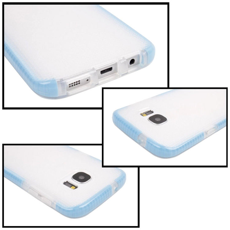 For Galaxy S7 / G930 Knit Texture TPU Protective Case