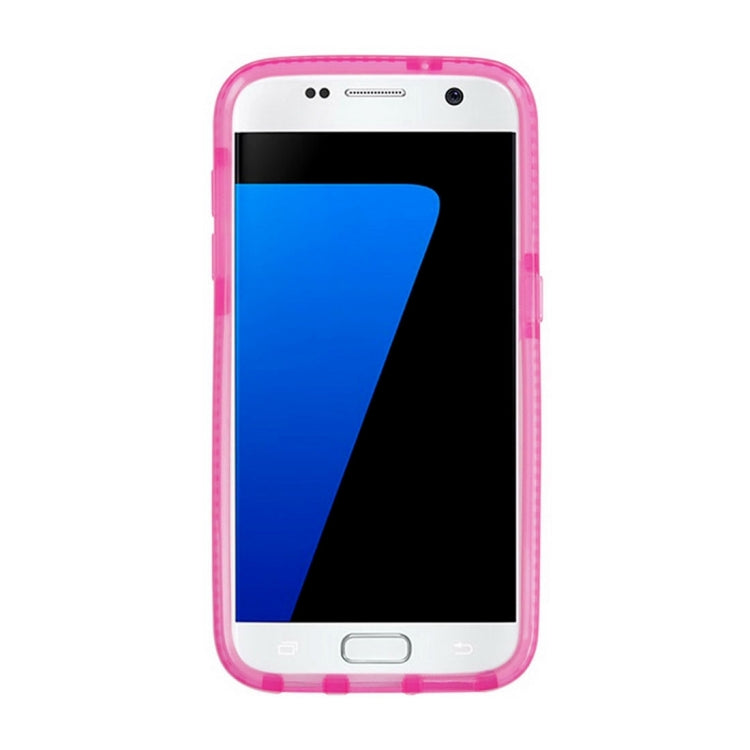 For Galaxy S7 / G930 Knit Texture TPU Protective Case