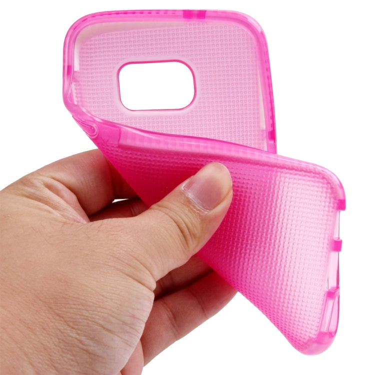 For Galaxy S7 / G930 Knit Texture TPU Protective Case