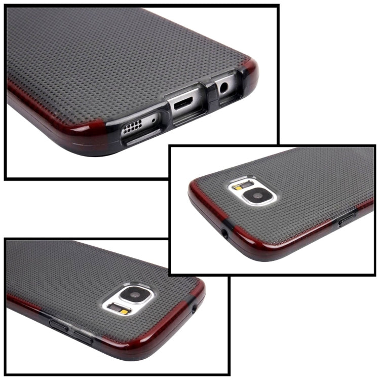 For Galaxy S7 / G930 Knit Texture TPU Protective Case
