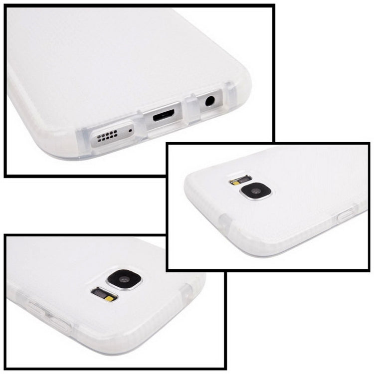 For Galaxy S7 / G930 Knit Texture TPU Protective Case