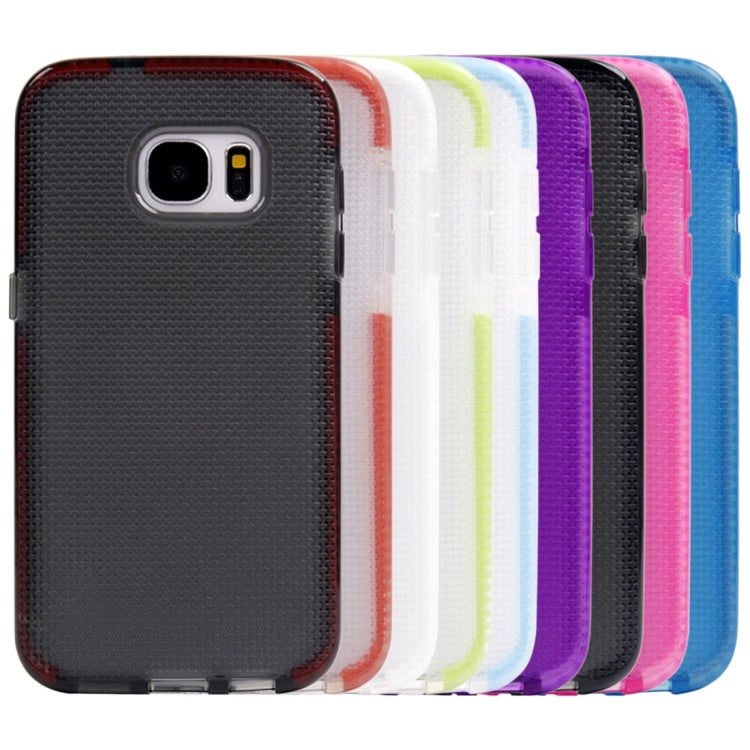 For Galaxy S7 / G930 Knit Texture TPU Protective Case