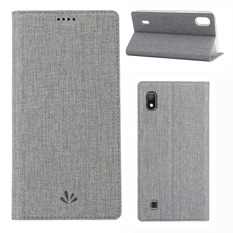 ViLi Texture PU Leather Case for Galaxy A10 ,with Holder & Card Slots & Wallet