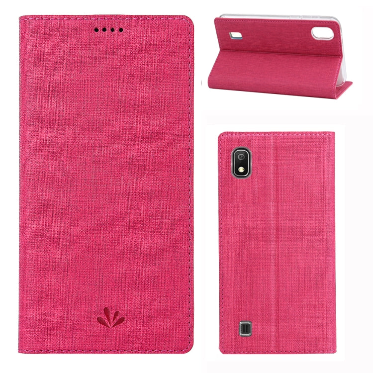 ViLi Texture PU Leather Case for Galaxy A10 ,with Holder & Card Slots & Wallet
