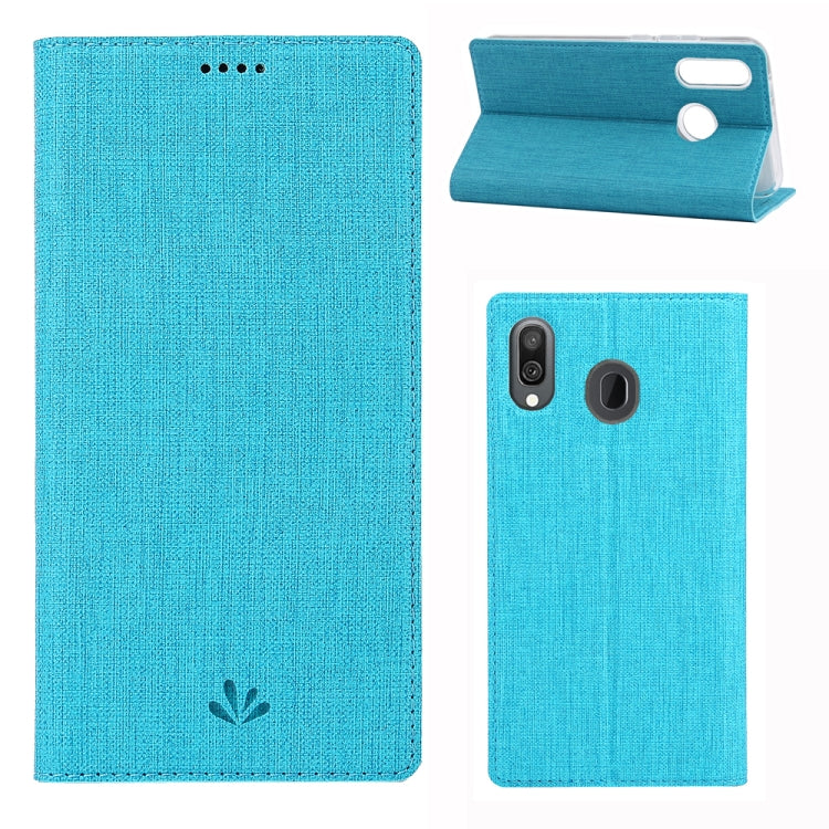 ViLi Texture PU Leather Case for Galaxy A40 ,with Holder & Card Slots & Wallet