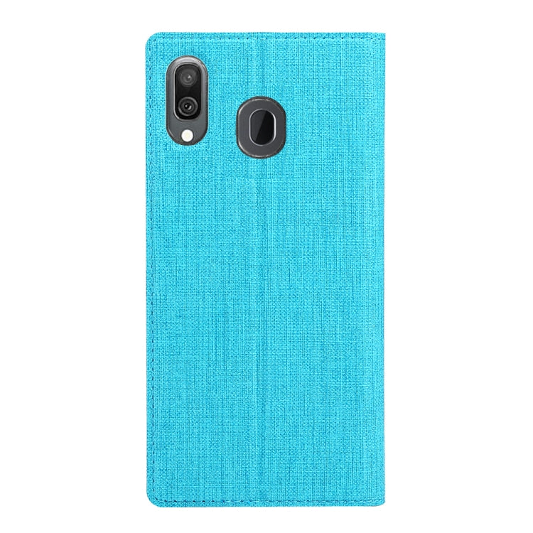ViLi Texture PU Leather Case for Galaxy A40 ,with Holder & Card Slots & Wallet