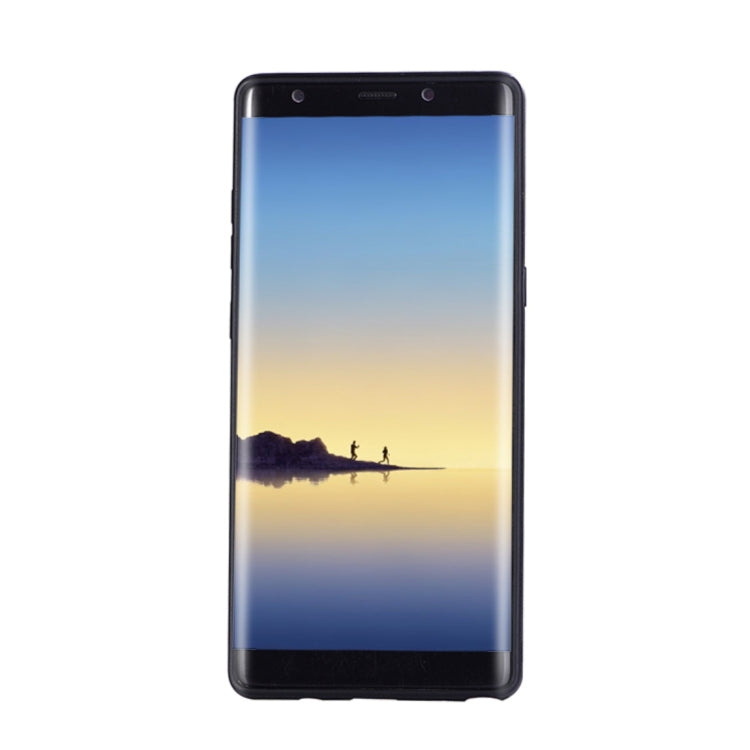 For Galaxy Note 8 Carbon Fiber Texture TPU Dropproof Protective Back Cover Case