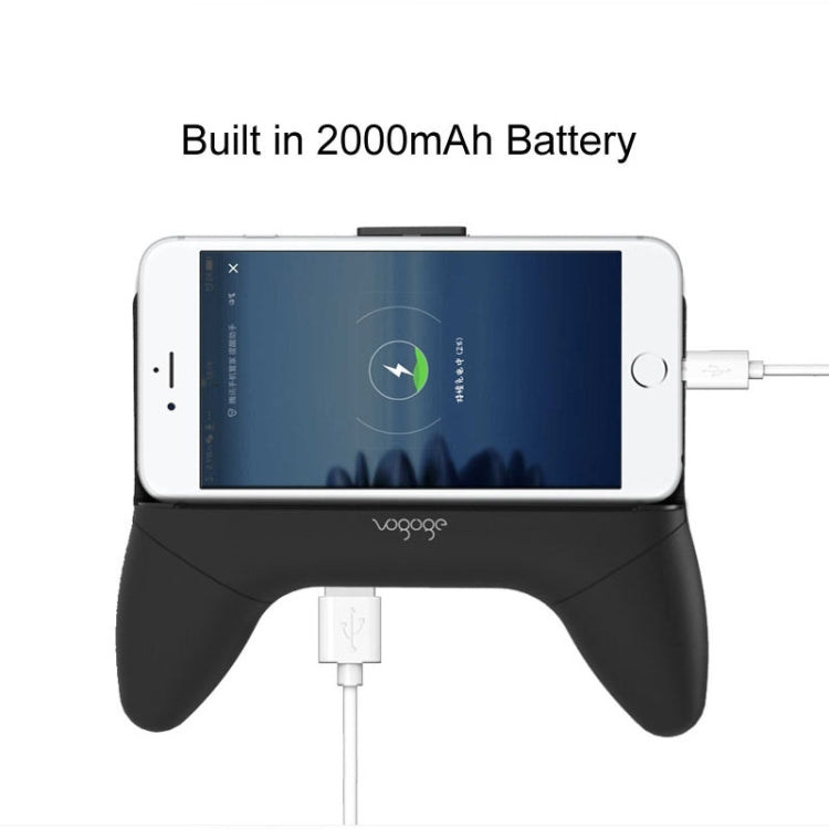3 in 1 Games Handle Style USB Charger & Holder Mount & Fan Cooling Pad, For Samsung, HTC, LG, Sony, Huawei, Lenovo, Xiaomi and other Smartphones(Black)