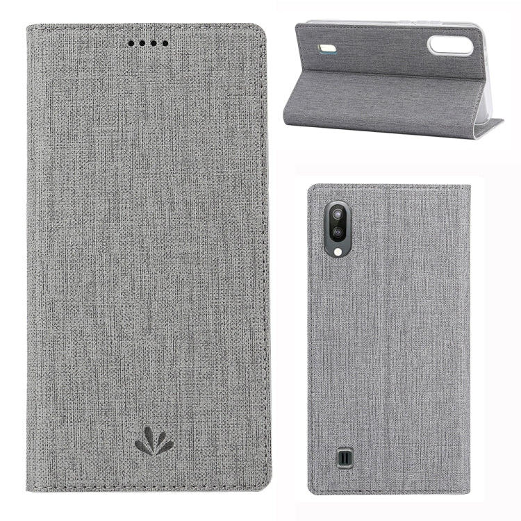 ViLi Texture PU Leather Case for Galaxy M10 ,with Holder & Card Slots & Wallet