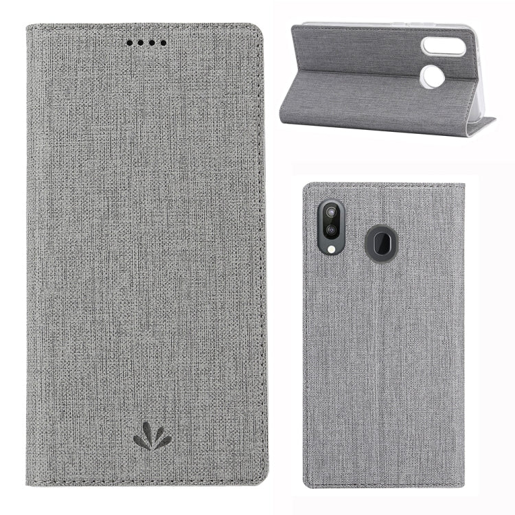 ViLi Texture PU Leather Case for Galaxy M20 ,with Holder & Card Slots & Wallet