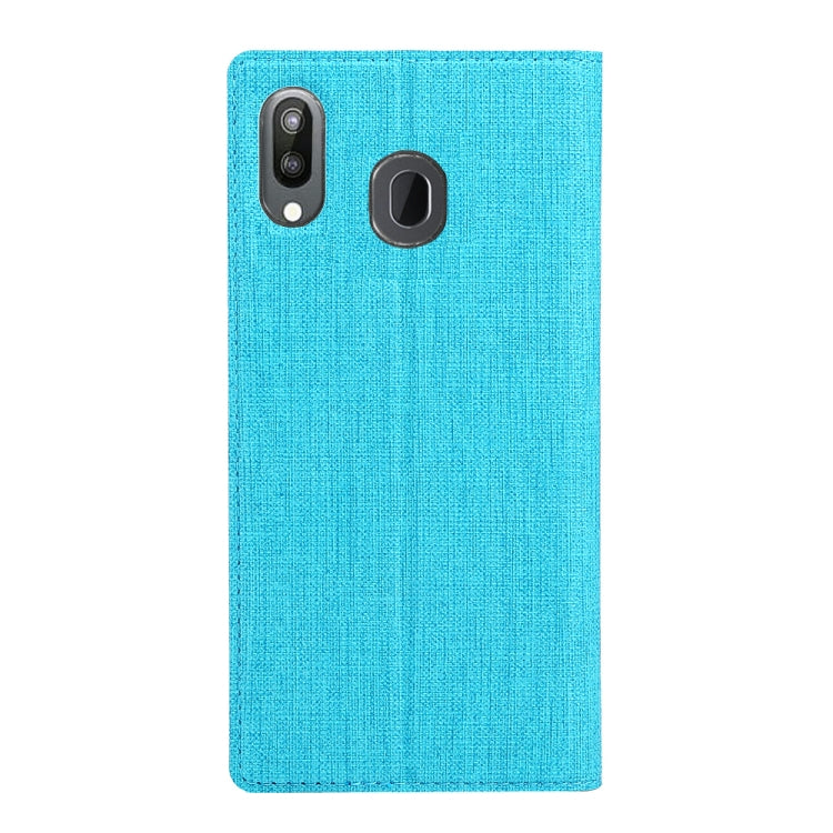 ViLi Texture PU Leather Case for Galaxy M20 ,with Holder & Card Slots & Wallet