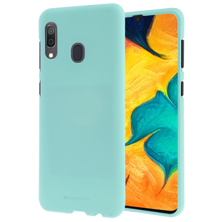 GOOSPERY SOFT FEELING Liquid TPU Drop-proof Soft Case for Galaxy A30