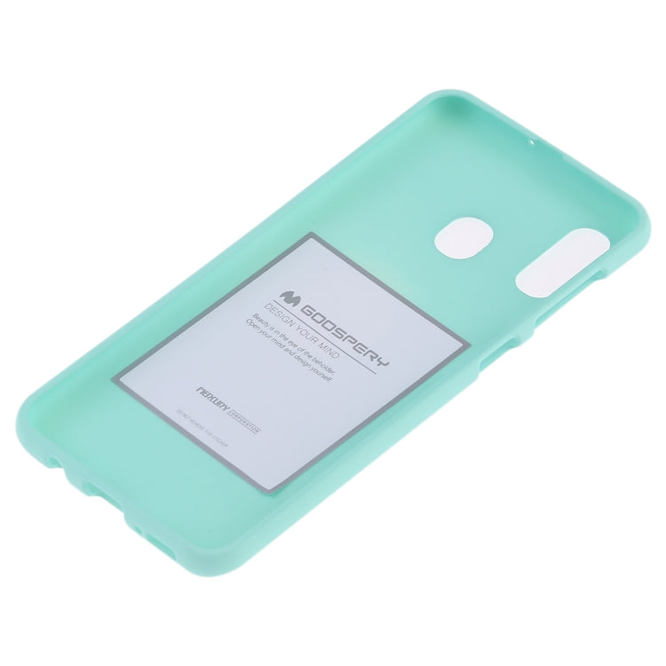 GOOSPERY SOFT FEELING Liquid TPU Drop-proof Soft Case for Galaxy A30