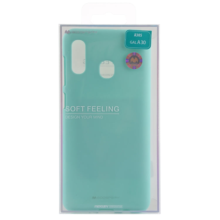 GOOSPERY SOFT FEELING Liquid TPU Drop-proof Soft Case for Galaxy A30