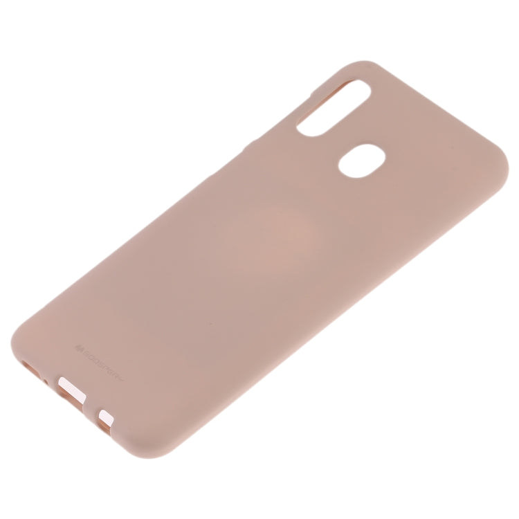 GOOSPERY SOFT FEELING Liquid TPU Drop-proof Soft Case for Galaxy A30