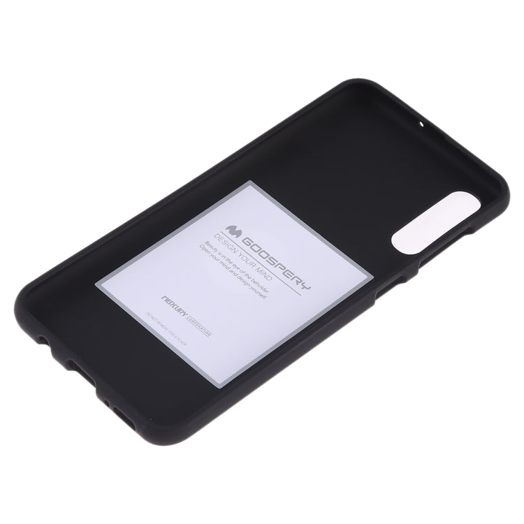 GOOSPERY SOFT FEELING Liquid TPU Drop-proof Soft Case for Galaxy A50