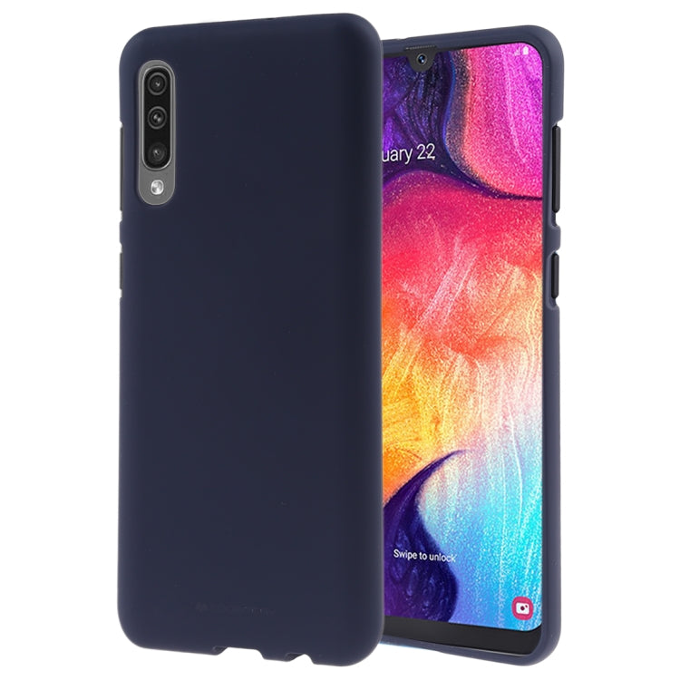 GOOSPERY SOFT FEELING Liquid TPU Drop-proof Soft Case for Galaxy A50