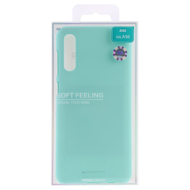 GOOSPERY SOFT FEELING Liquid TPU Drop-proof Soft Case for Galaxy A50
