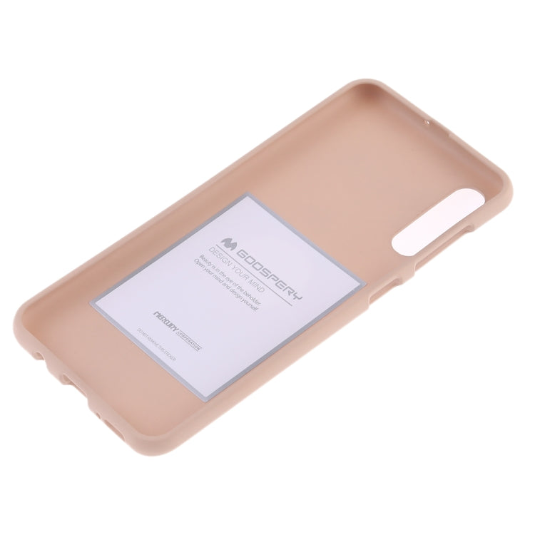 GOOSPERY SOFT FEELING Liquid TPU Drop-proof Soft Case for Galaxy A50