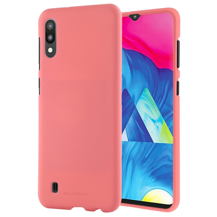 GOOSPERY SOFT FEELING Liquid TPU Drop-proof Soft Case for Galaxy M10