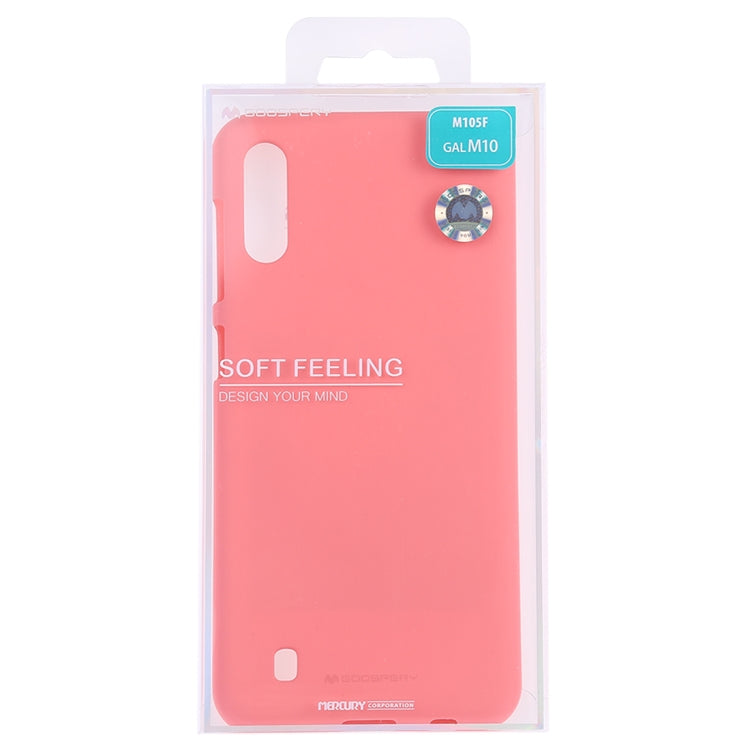 GOOSPERY SOFT FEELING Liquid TPU Drop-proof Soft Case for Galaxy M10