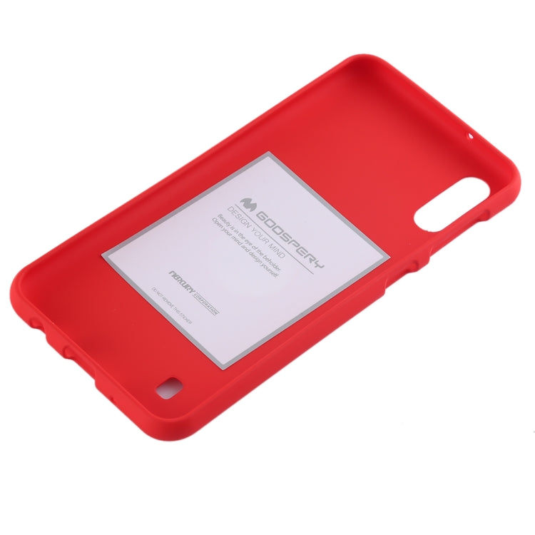 GOOSPERY SOFT FEELING Liquid TPU Drop-proof Soft Case for Galaxy M10