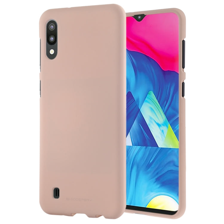 GOOSPERY SOFT FEELING Liquid TPU Drop-proof Soft Case for Galaxy M10