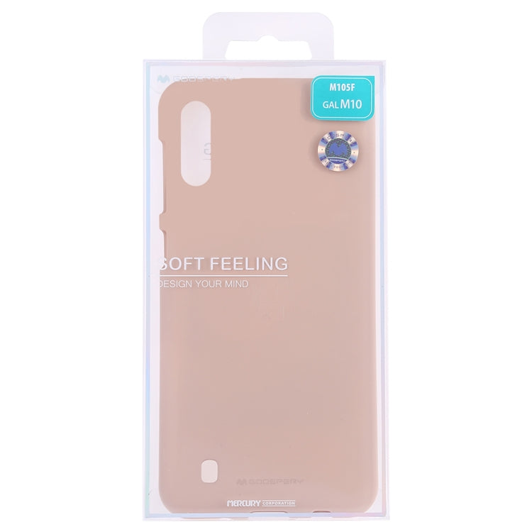 GOOSPERY SOFT FEELING Liquid TPU Drop-proof Soft Case for Galaxy M10