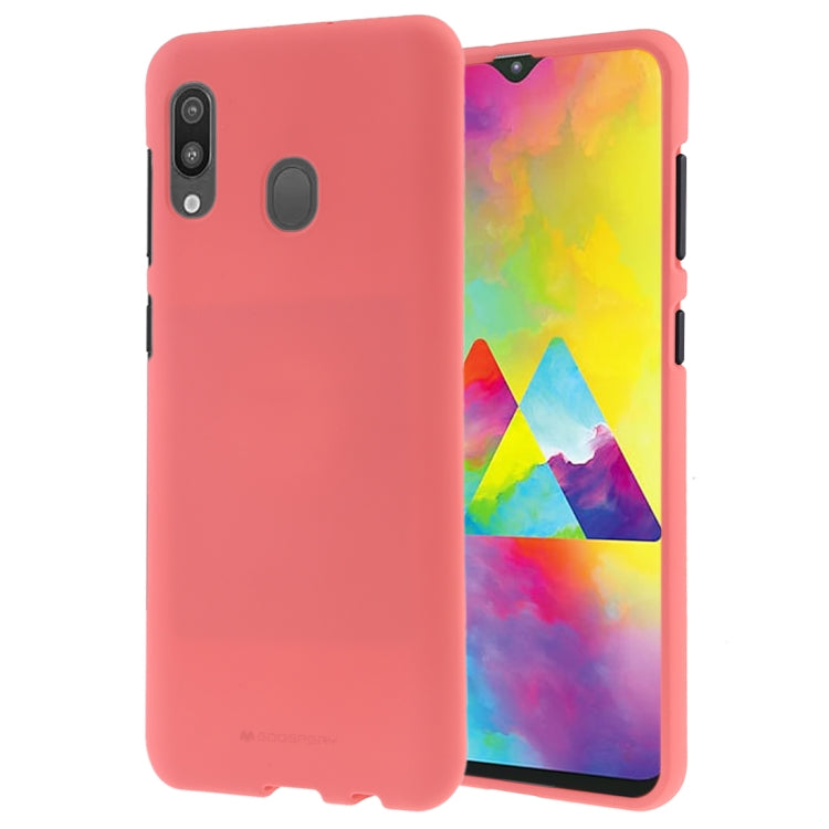 GOOSPERY SOFT FEELING Liquid TPU Drop-proof Soft Case for Galaxy M20