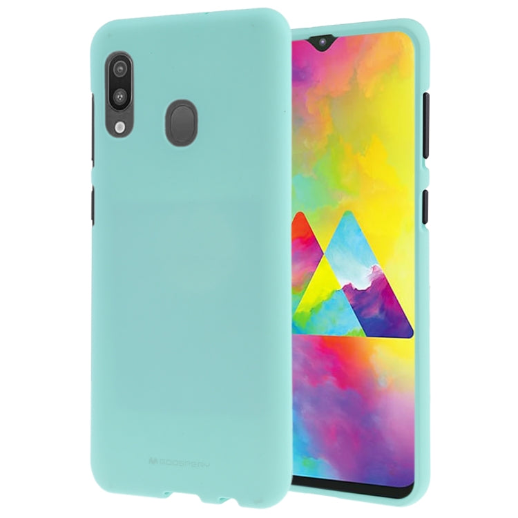 GOOSPERY SOFT FEELING Liquid TPU Drop-proof Soft Case for Galaxy M20