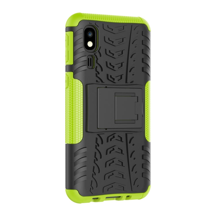 Tire Texture TPU+PC Shockproof Case for Galaxy A2 Core, with Holder