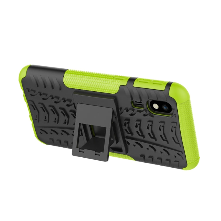 Tire Texture TPU+PC Shockproof Case for Galaxy A2 Core, with Holder