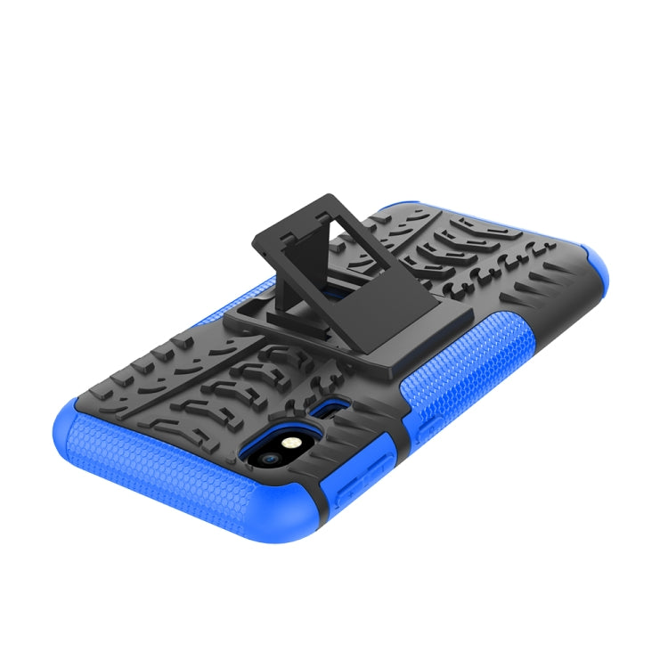 Tire Texture TPU+PC Shockproof Case for Galaxy A2 Core, with Holder