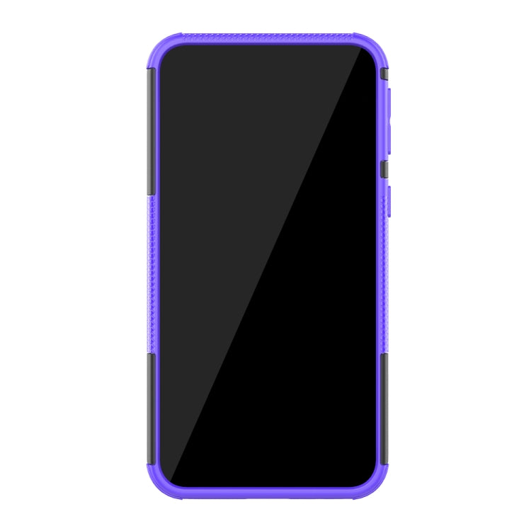 Tire Texture TPU+PC Shockproof Case for Galaxy A2 Core, with Holder