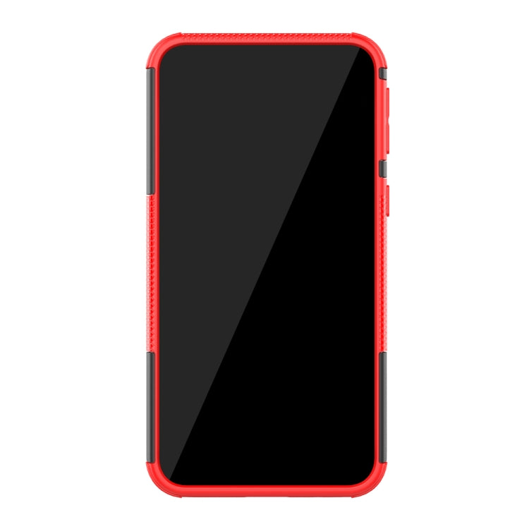 Tire Texture TPU+PC Shockproof Case for Galaxy A2 Core, with Holder